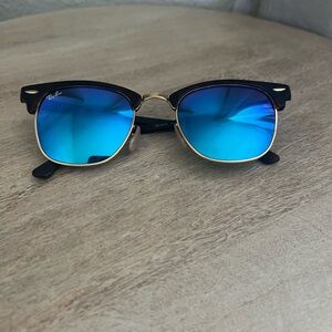 Ray-Ban Clubmaster Flash Lenses Sunglasses